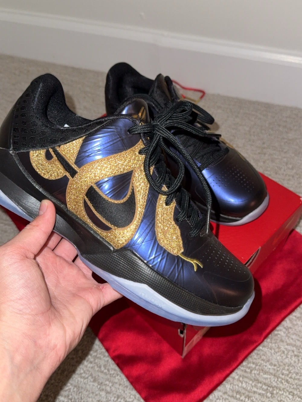Nike Kobe Eggplants 100% REAL.